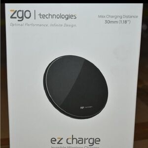 ZGO Technologies Black Wireless Charger